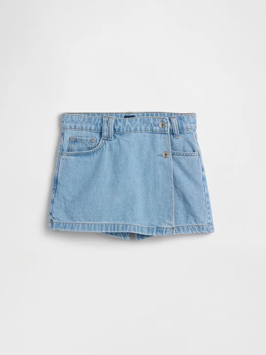 GAP Chân Váy Jeans Bé Gái