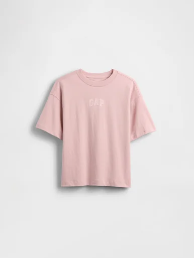 GAP Áo Thun Tay Ngắn Bé Trai - Oversized - Oversized