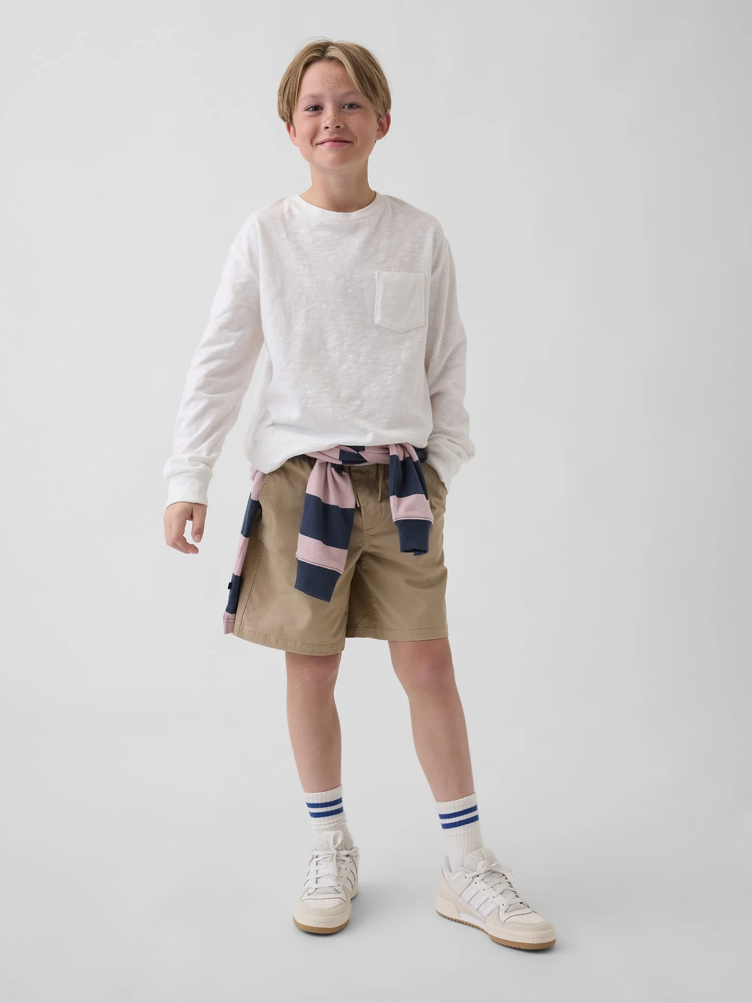 GAP Quần Short Vải Bé Trai