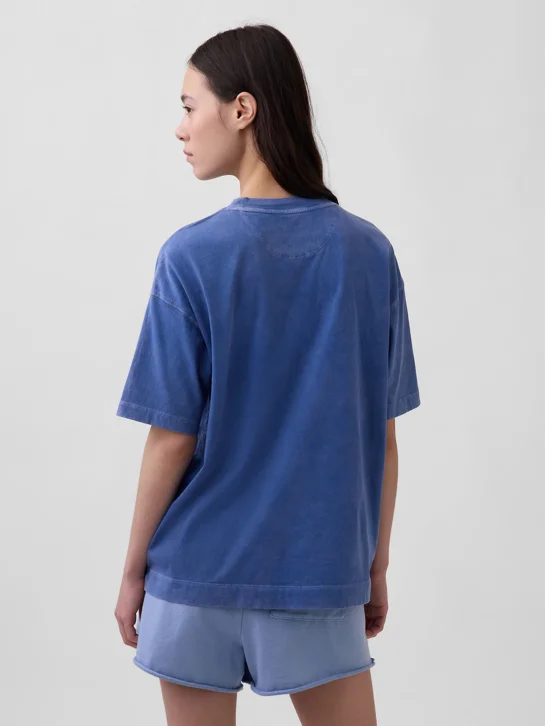 GAP Áo Thun Tay Ngắn Nữ