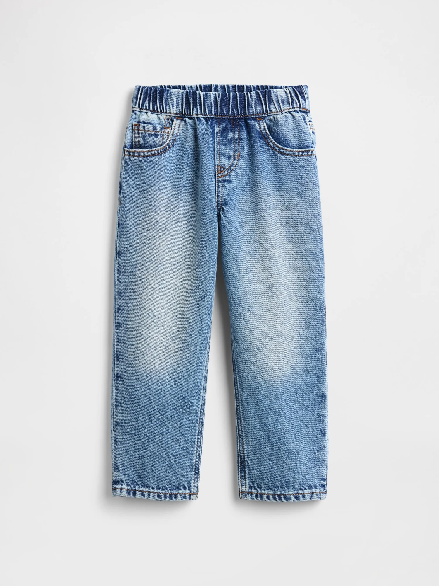 GAP Quần Jeans Dài Em Bé Trai Toddler - Baggy