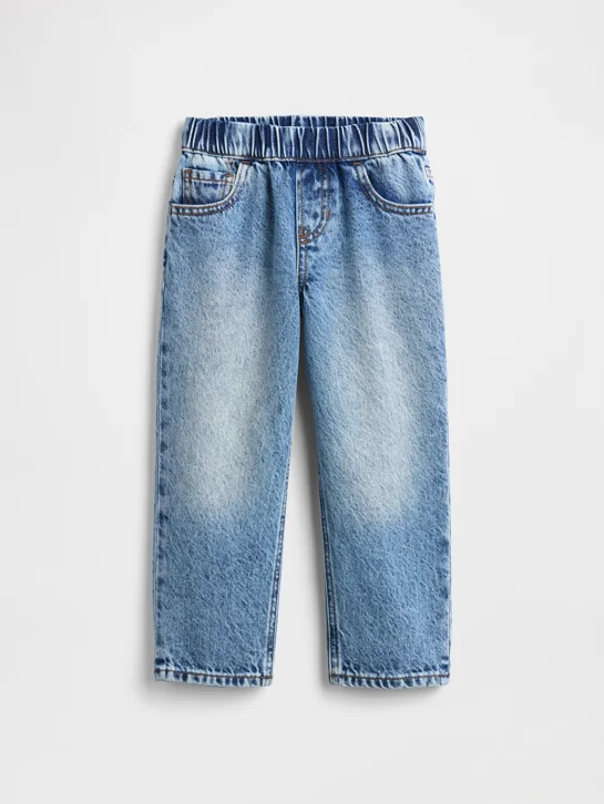 GAP Quần Jeans Dài Em Bé Trai Toddler - Baggy