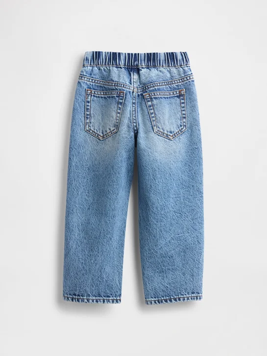 GAP Quần Jeans Dài Em Bé Trai Toddler - Baggy
