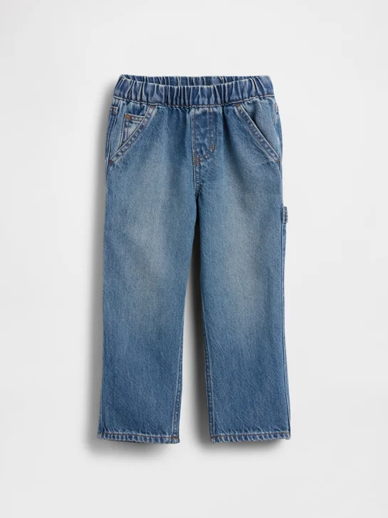 GAP Quần Jeans Dài Em Bé Trai Toddler - Baggy