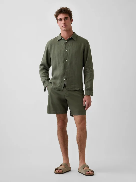 GAP Quần Short Vải Nam