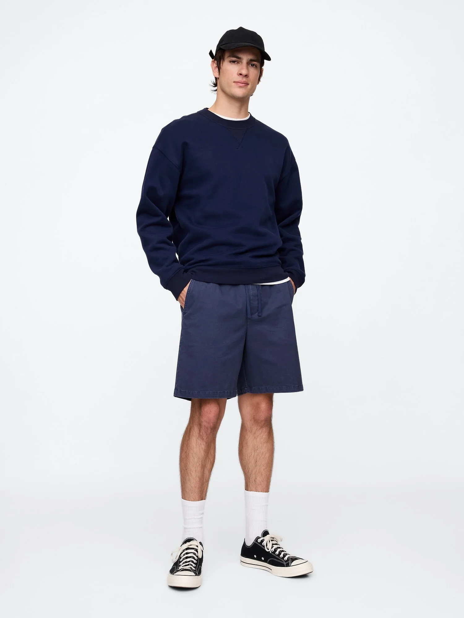 GAP Quần Short Vải Nam