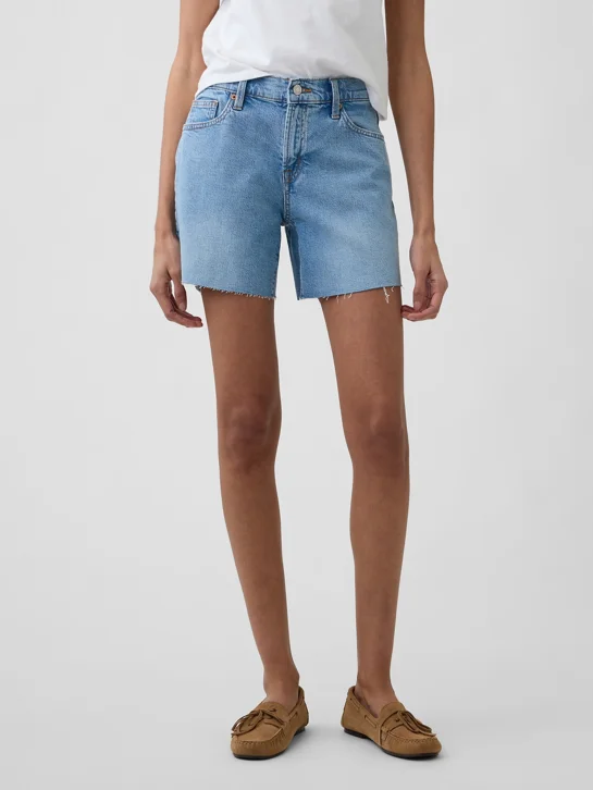 GAP Quần Short Jeans Nữ