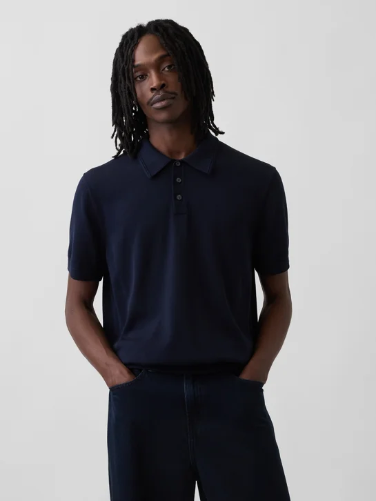 GAP Áo Len Polo Nam