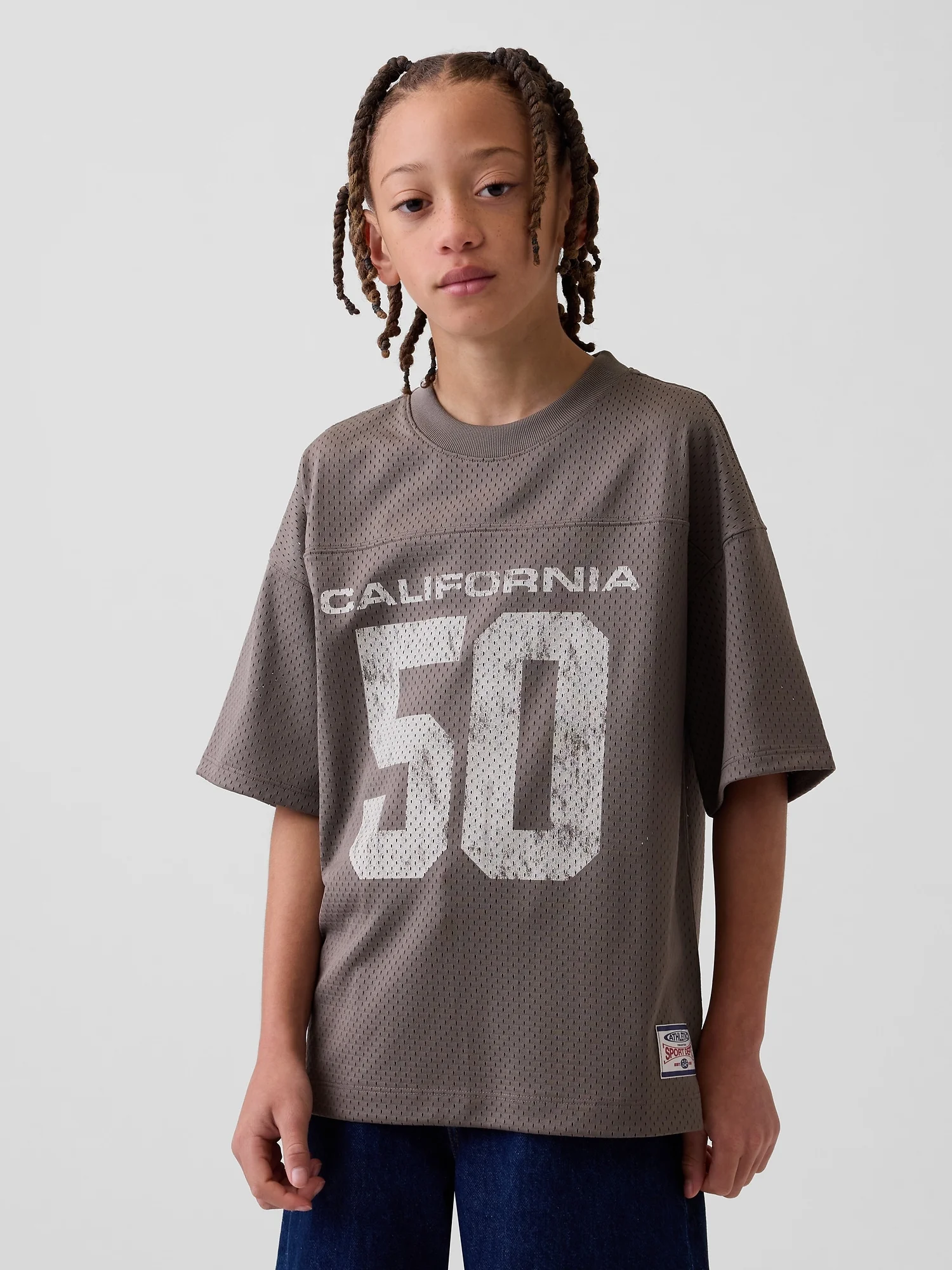 GAP Áo Thun Tay Ngắn Bé Trai - Oversized