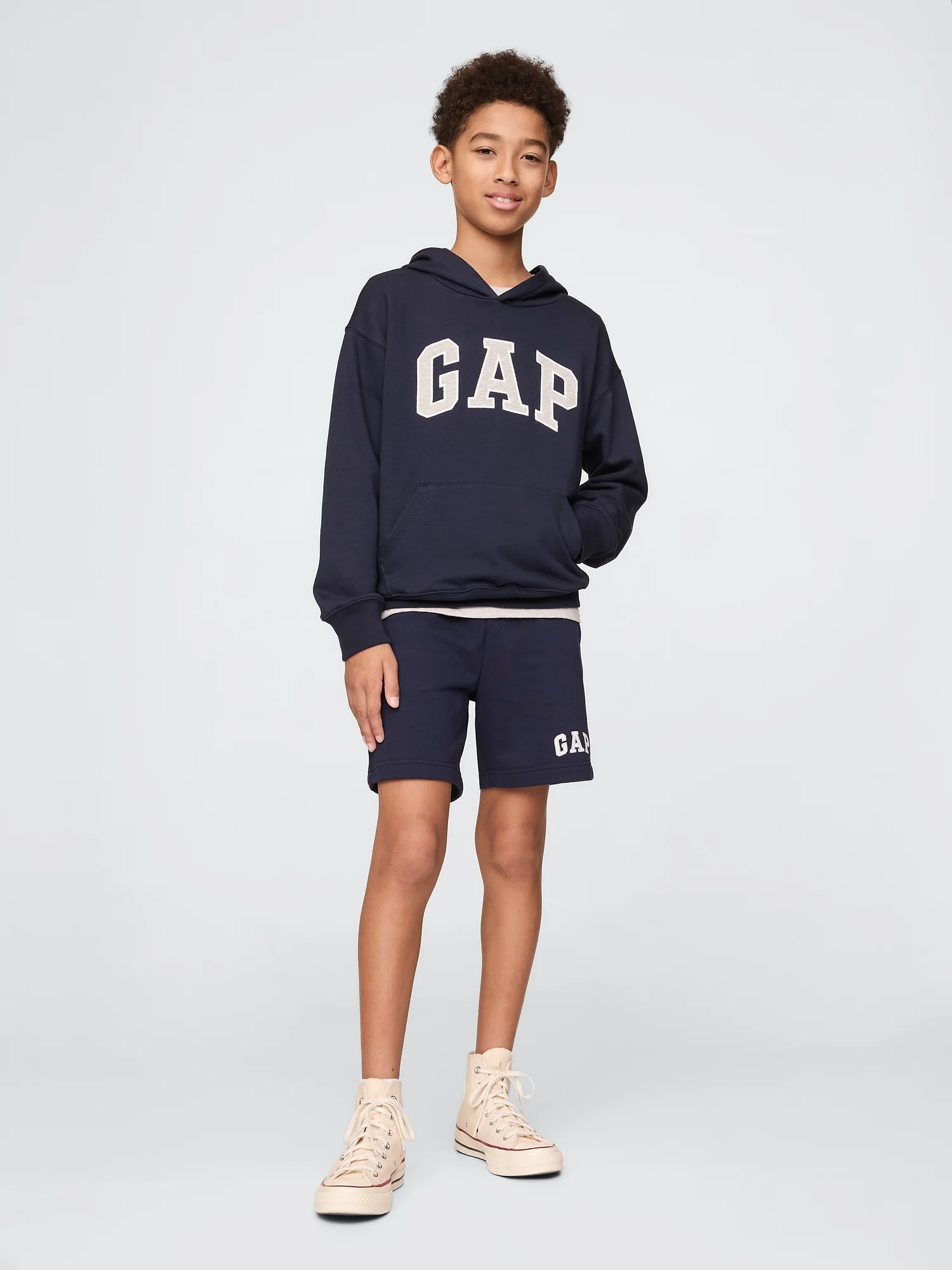 GAP Quần Short Thun Bé Trai - Relaxed