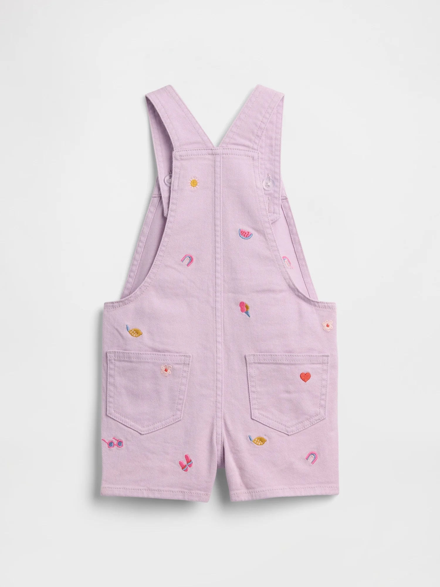 GAP Quần Short Jeans Em Bé Gái Toddler