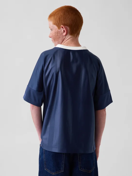 GAP Áo Thun Tay Ngắn Bé Trai - Oversized