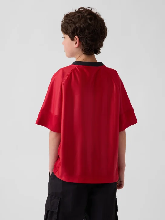 GAP Áo Thun Tay Ngắn Bé Trai - Oversized