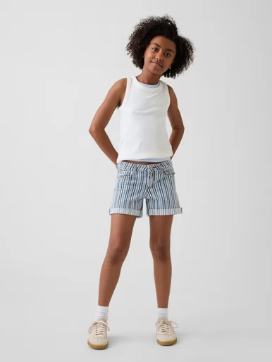 GAP Quần Short Jeans Bé Gái
