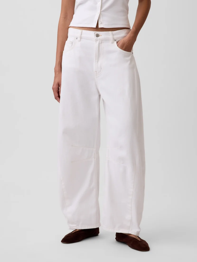 GAP Quần Jeans Nữ - Horseshoe Jeans