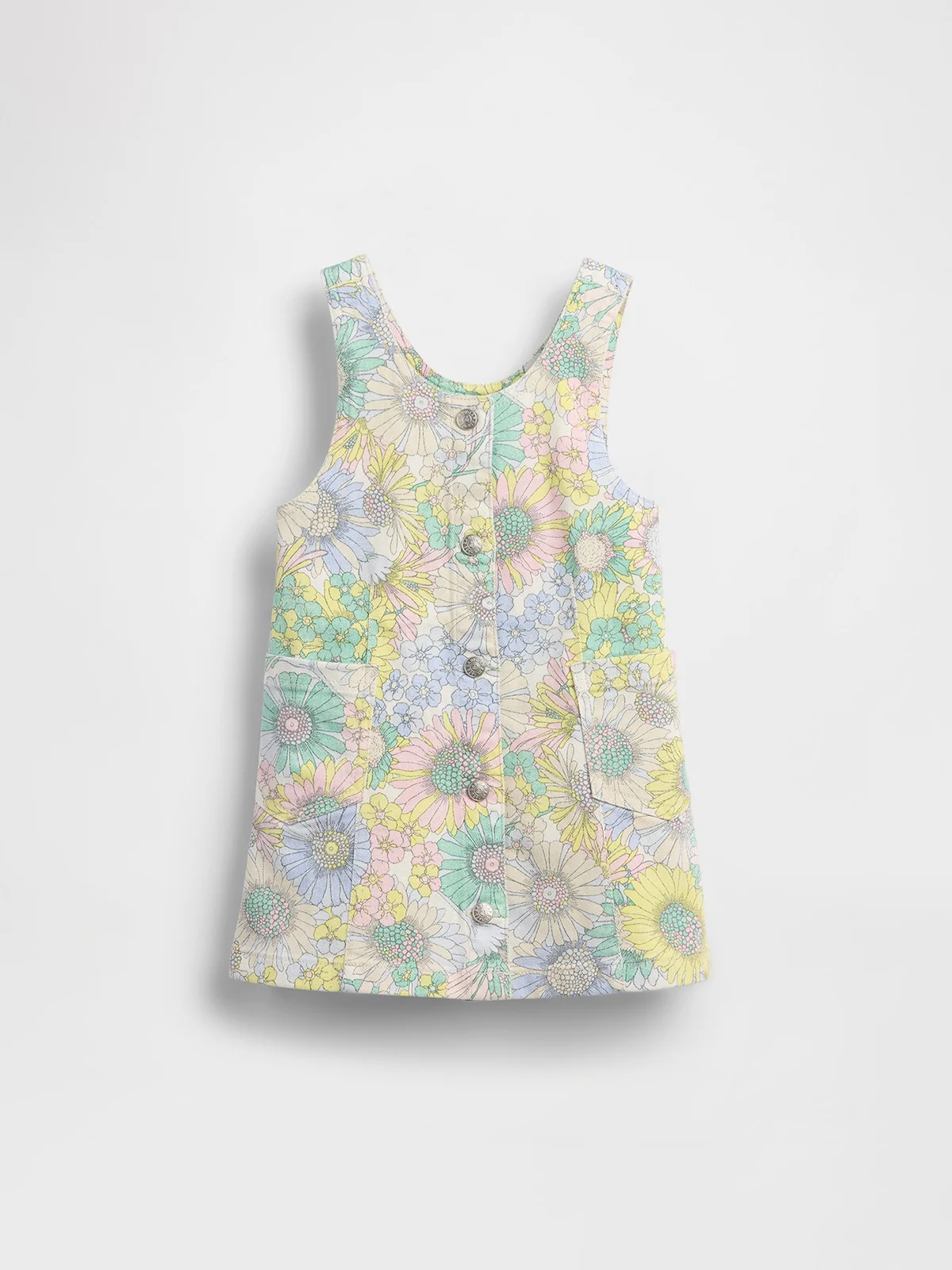 GAP Đầm Vải Em Bé Gái Toddler
