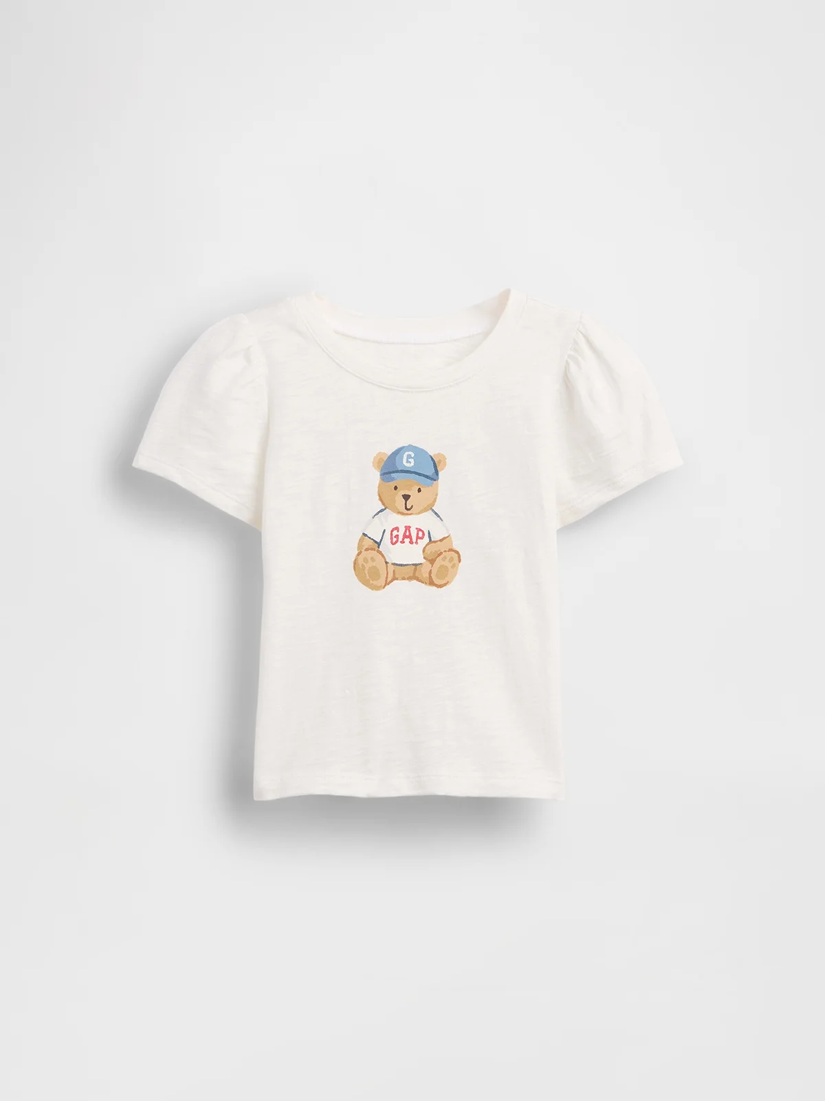 GAP Áo Thun Tay Ngắn Em Bé Gái Toddler