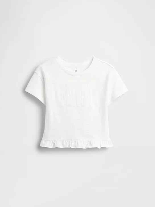 GAP Áo Thun Tay Ngắn Em Bé Gái Toddler