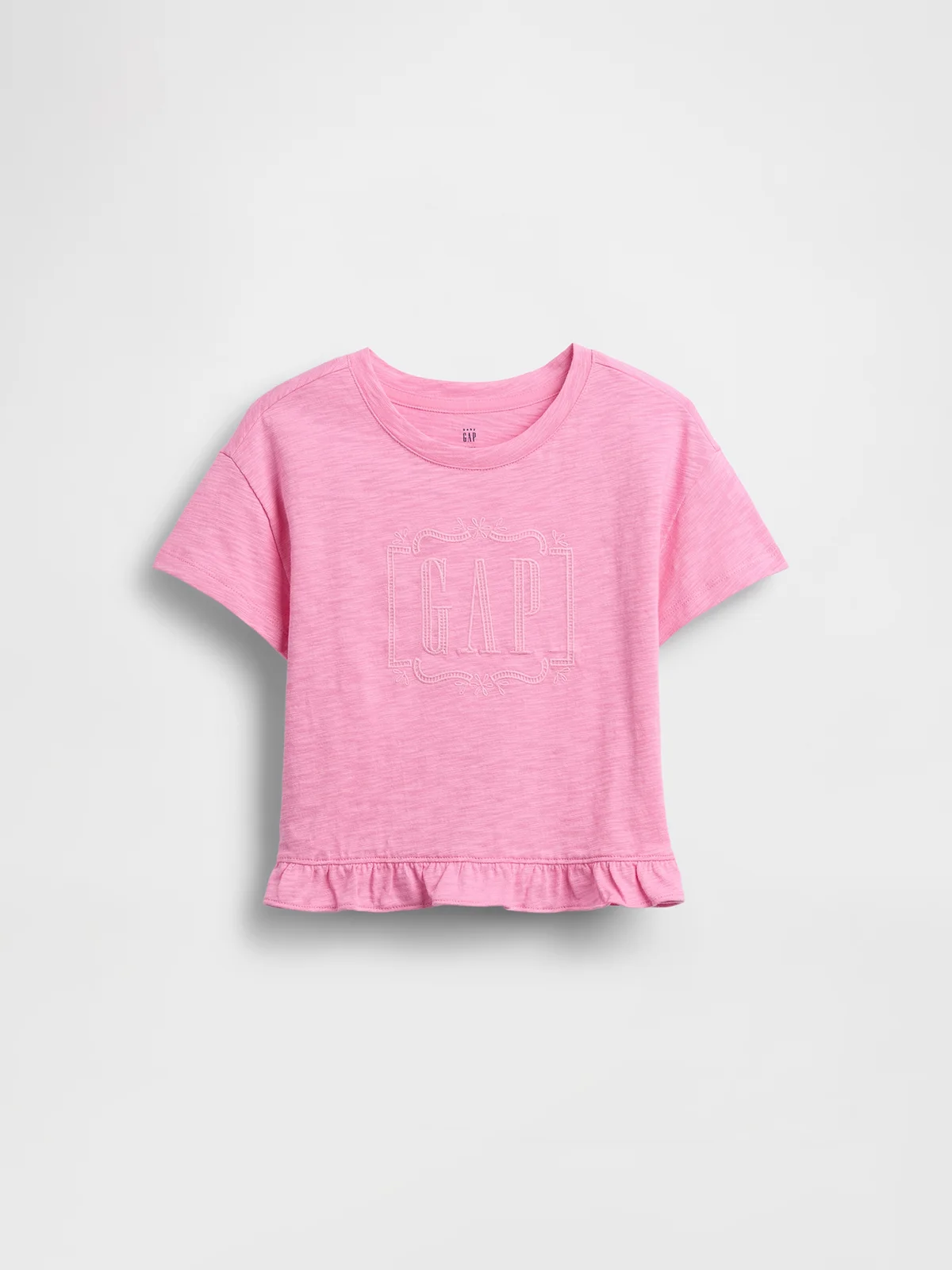GAP Áo Thun Tay Ngắn Em Bé Gái Toddler
