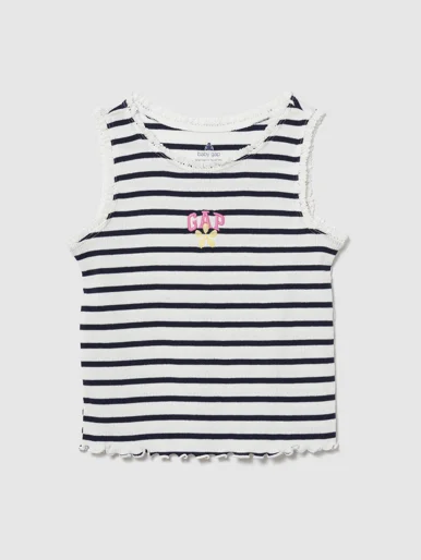 GAP Áo Ba Lỗ Em Bé Gái Toddler