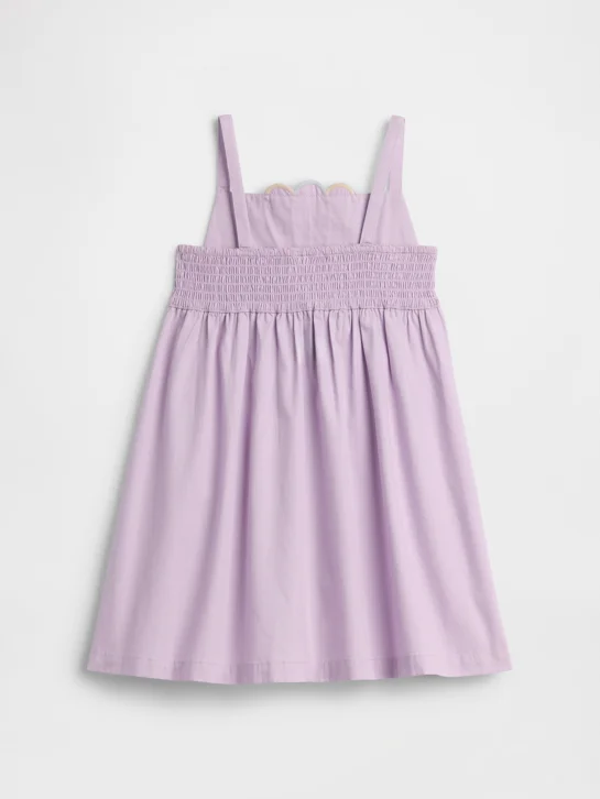 GAP Đầm Vải Em Bé Gái Toddler