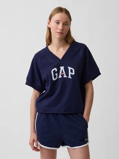 GAP Áo Thun Tay Ngắn Nữ - Oversized