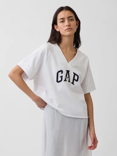 GAP Áo Thun Tay Ngắn Nữ - Oversized