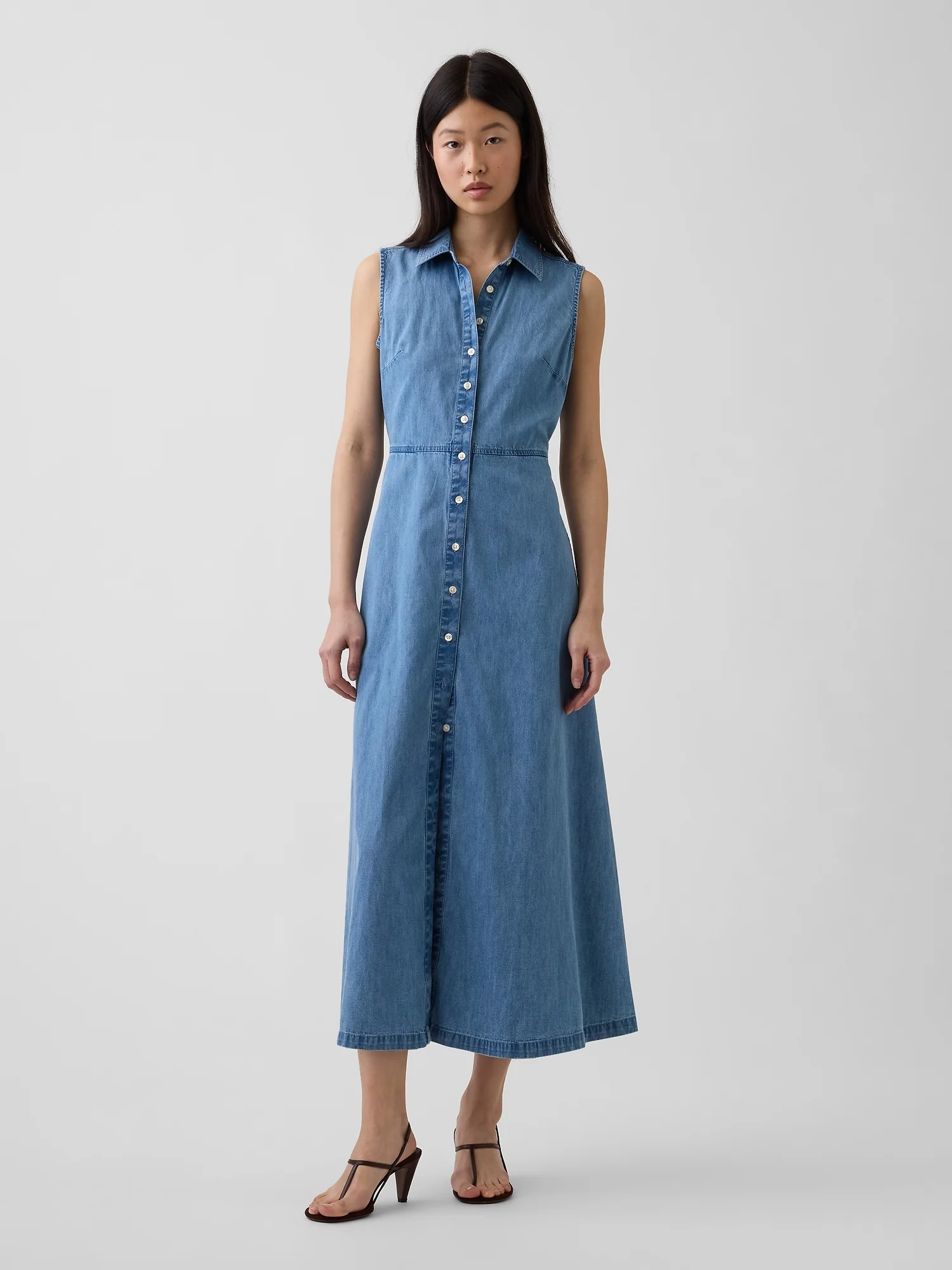 GAP Đầm Jeans Nữ