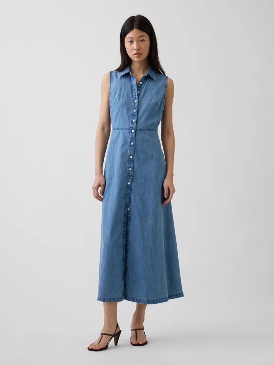 GAP Đầm Jeans Nữ
