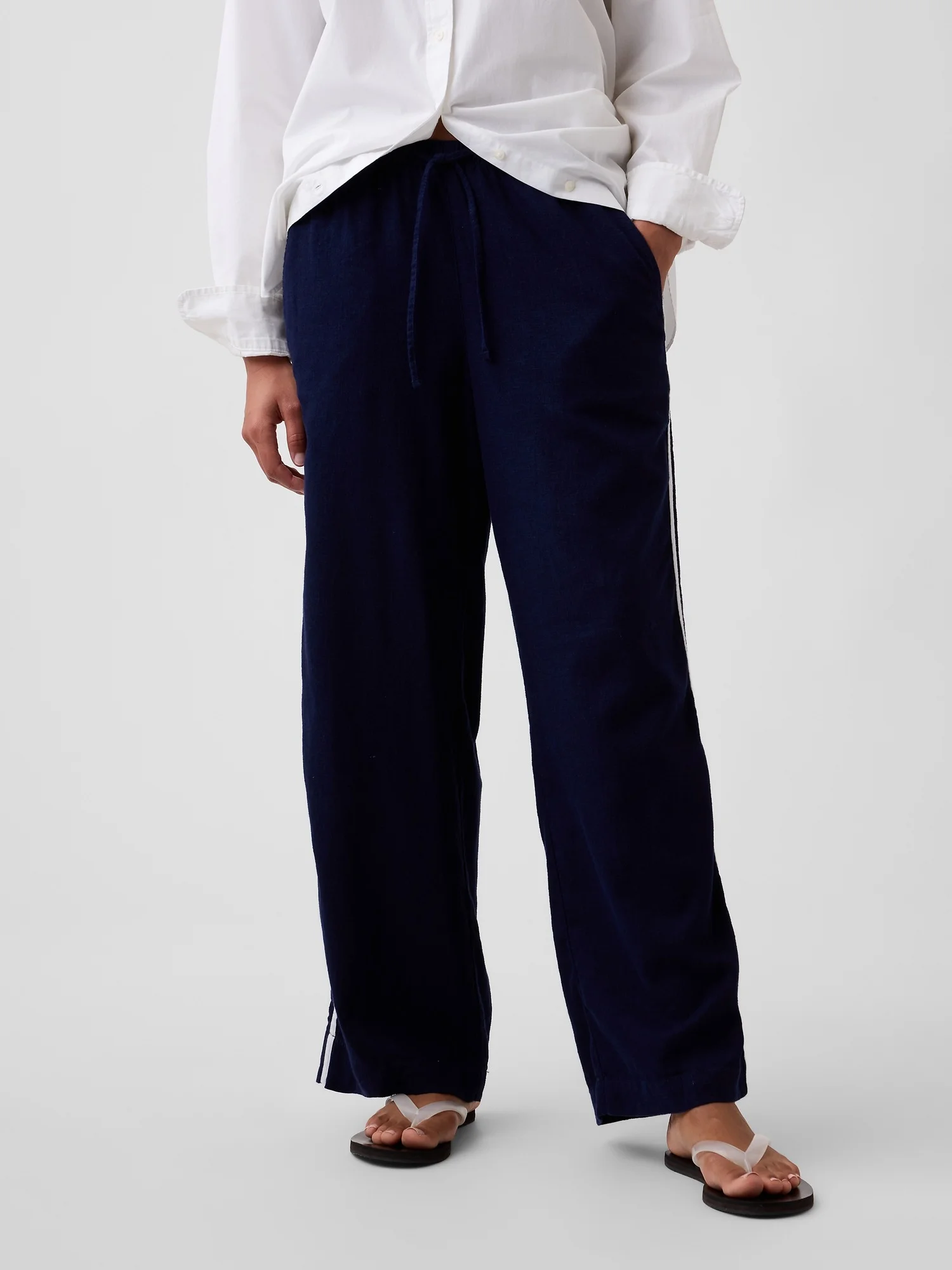 GAP Quần Dài Nữ - Wide Leg