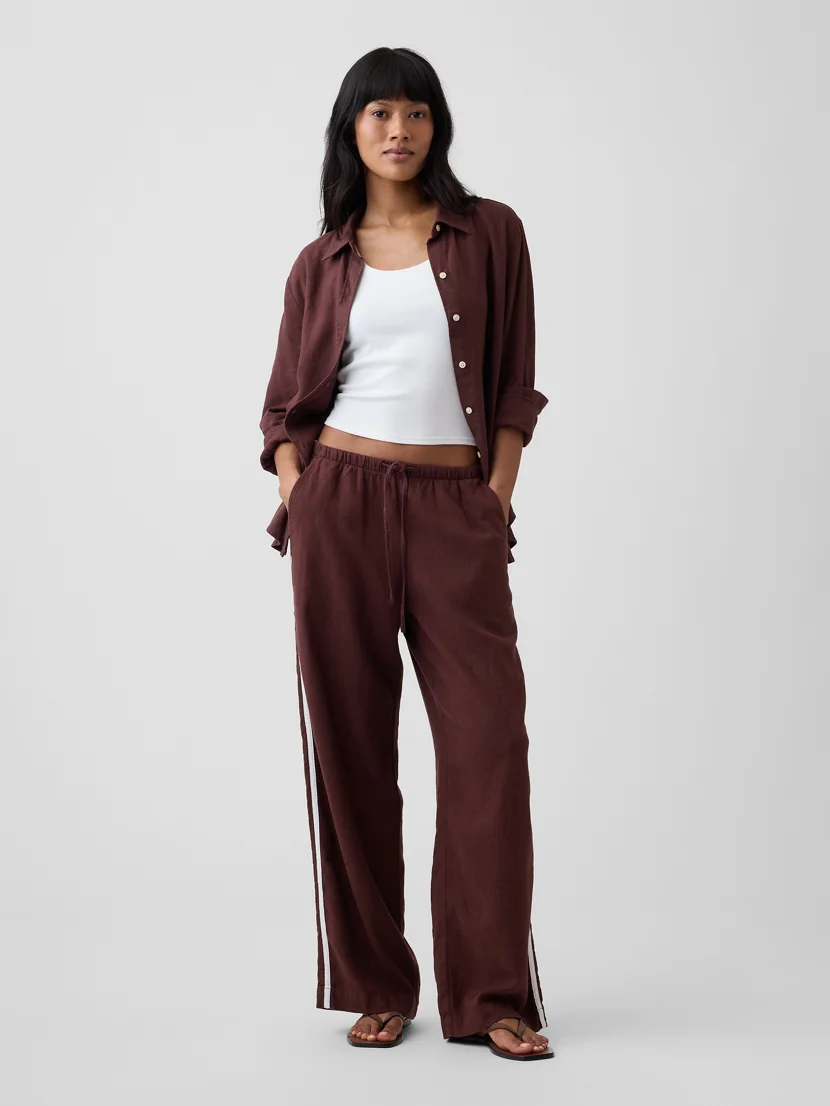 GAP Quần Dài Nữ - Wide Leg