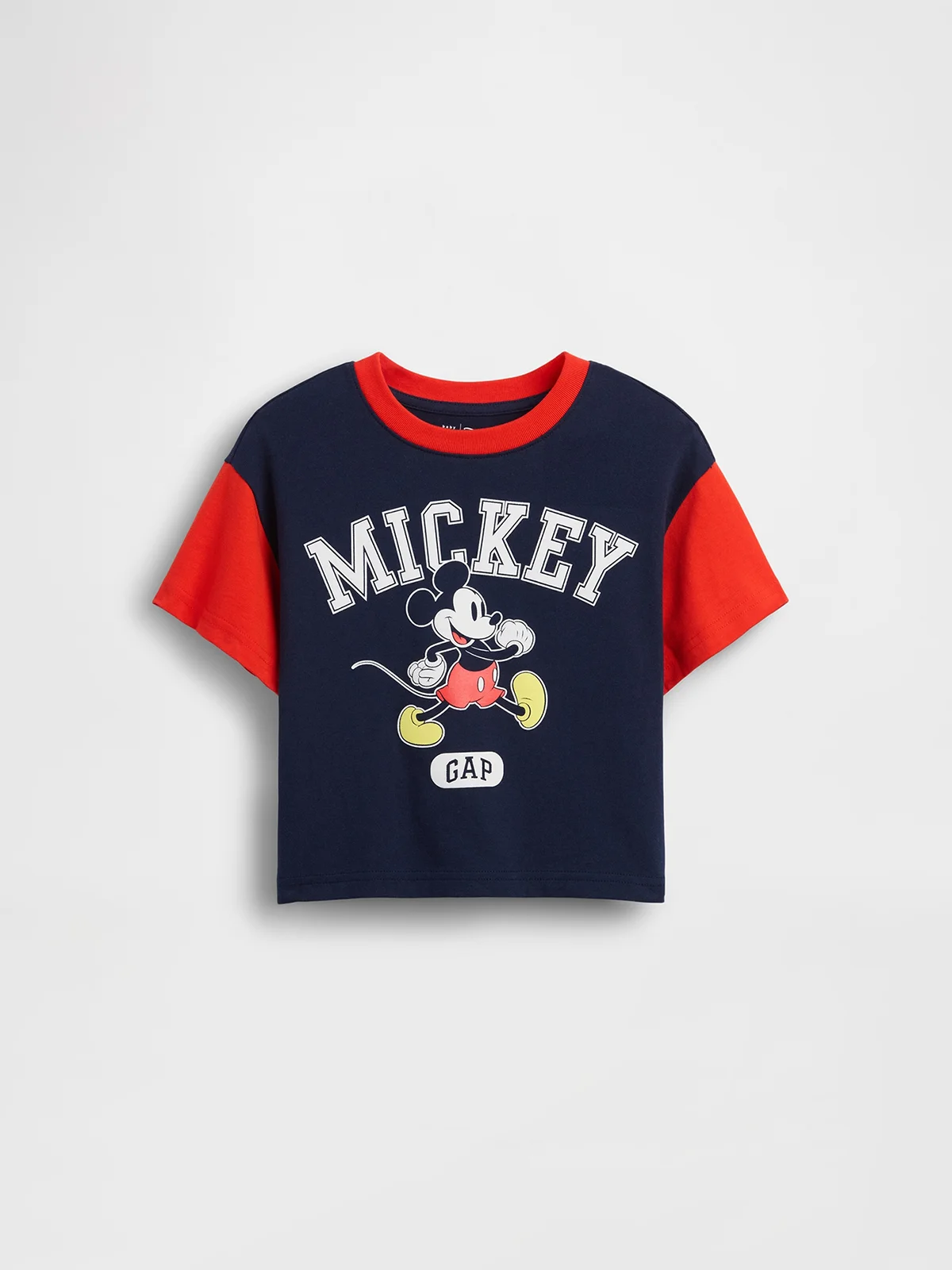 GAP Áo Thun Tay Ngắn Em Bé Trai Toddler