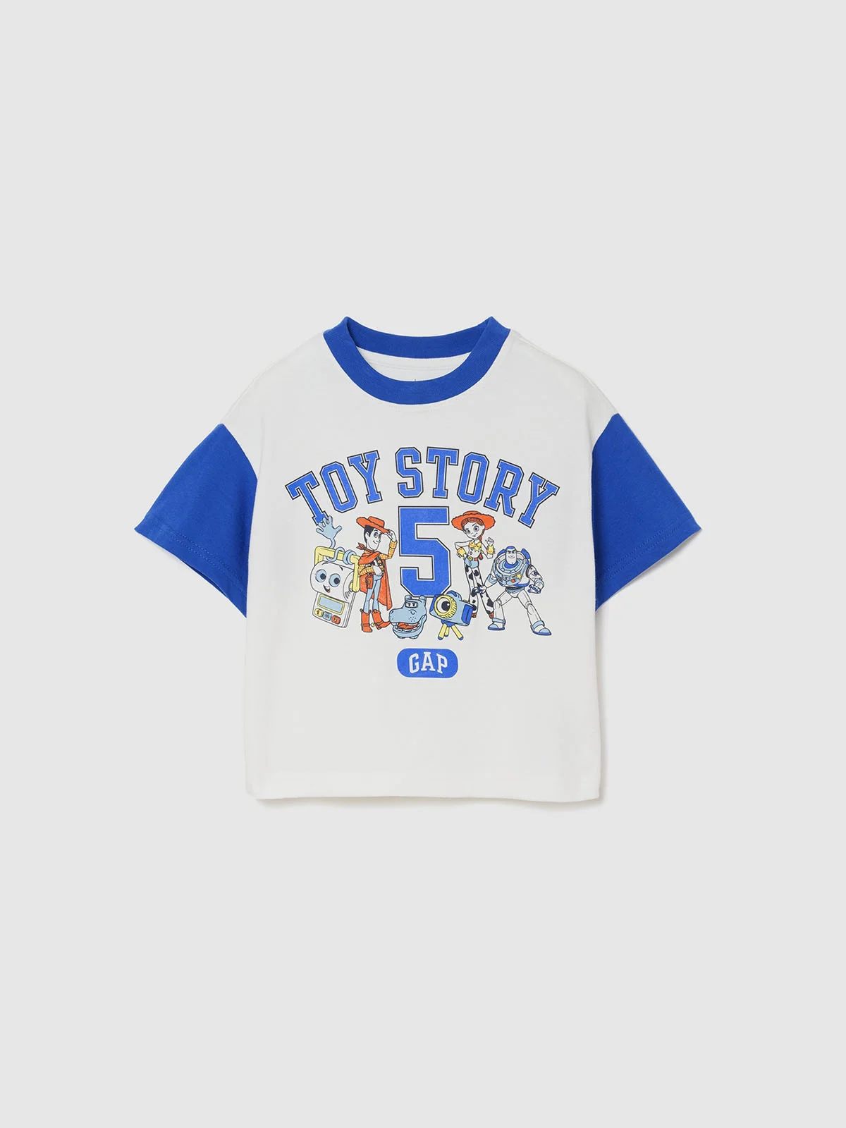 GAP Áo Thun Tay Ngắn Em Bé Trai Toddler
