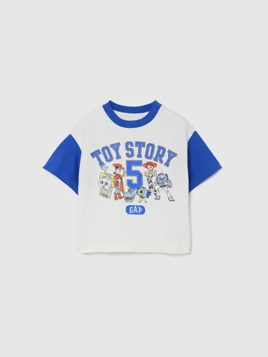 GAP Áo Thun Tay Ngắn Em Bé Trai Toddler