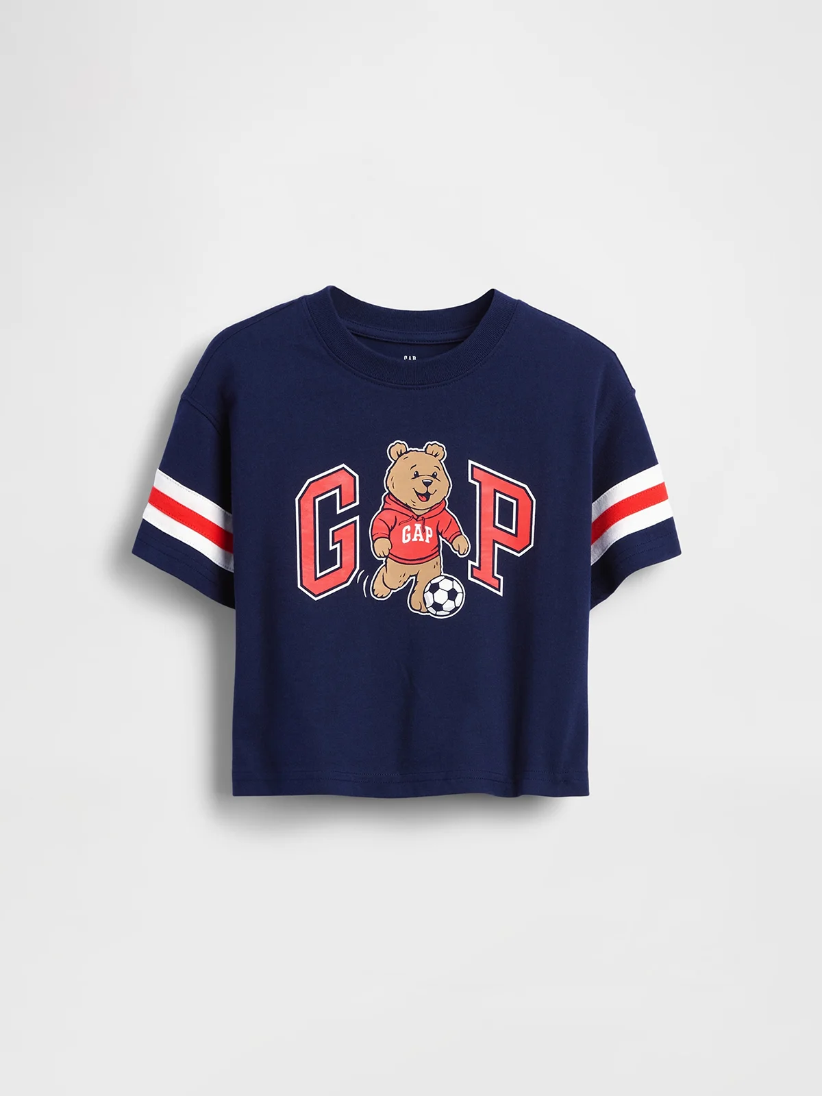 GAP Áo Thun Tay Ngắn Em Bé Trai Toddler - Oversized