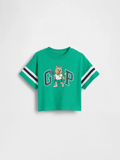 GAP Áo Thun Tay Ngắn Em Bé Trai Toddler - Oversized