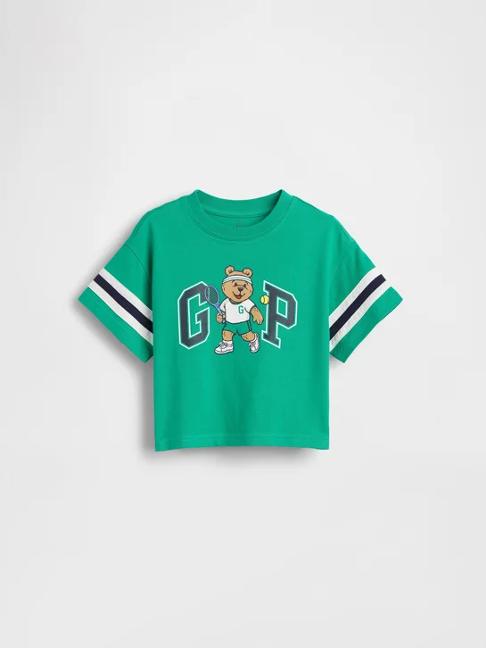 GAP Áo Thun Tay Ngắn Em Bé Trai Toddler - Oversized