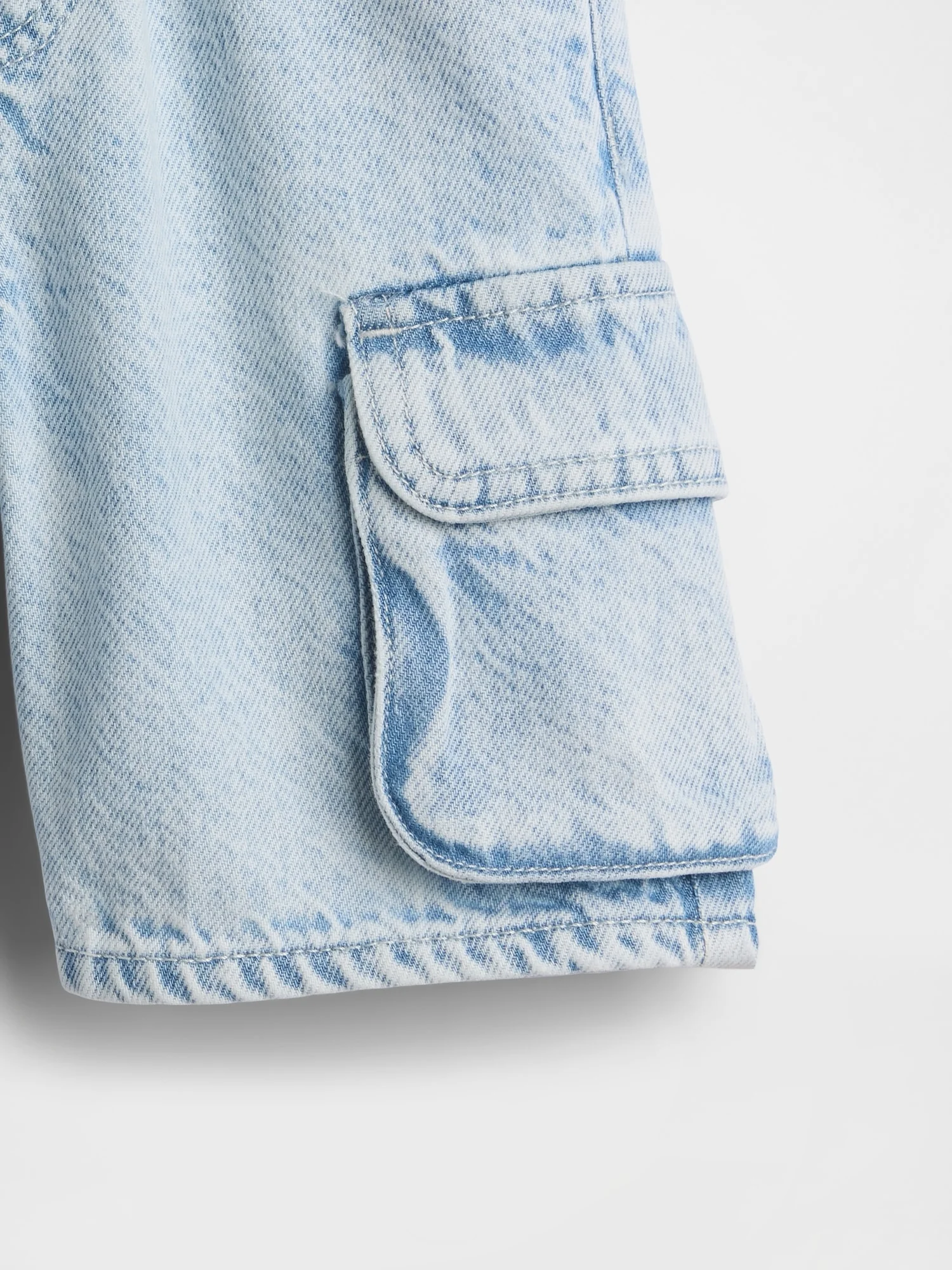 GAP Quần Short Jeans Em Bé Trai Toddler