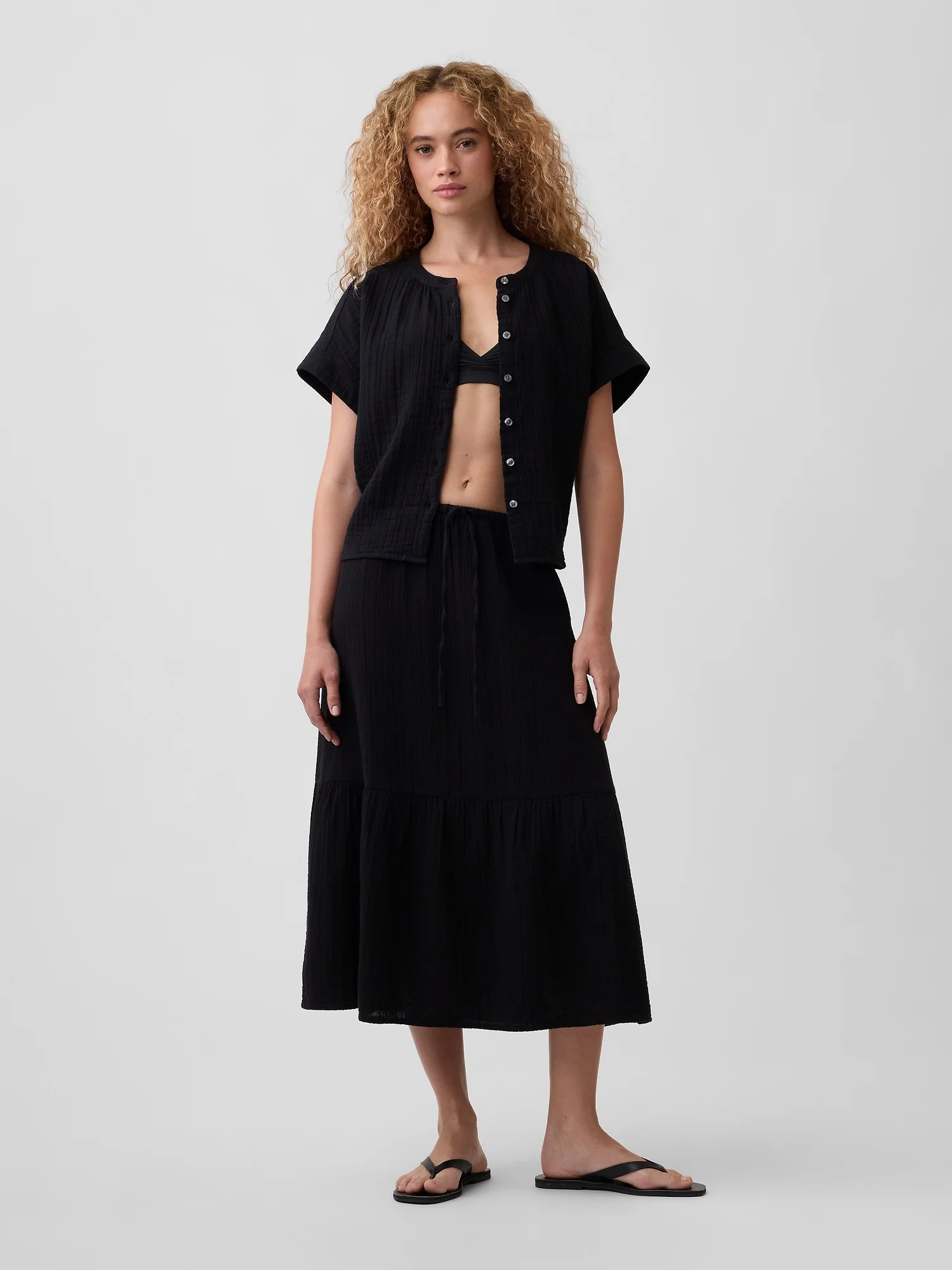 GAP Chân Váy Thun Nữ