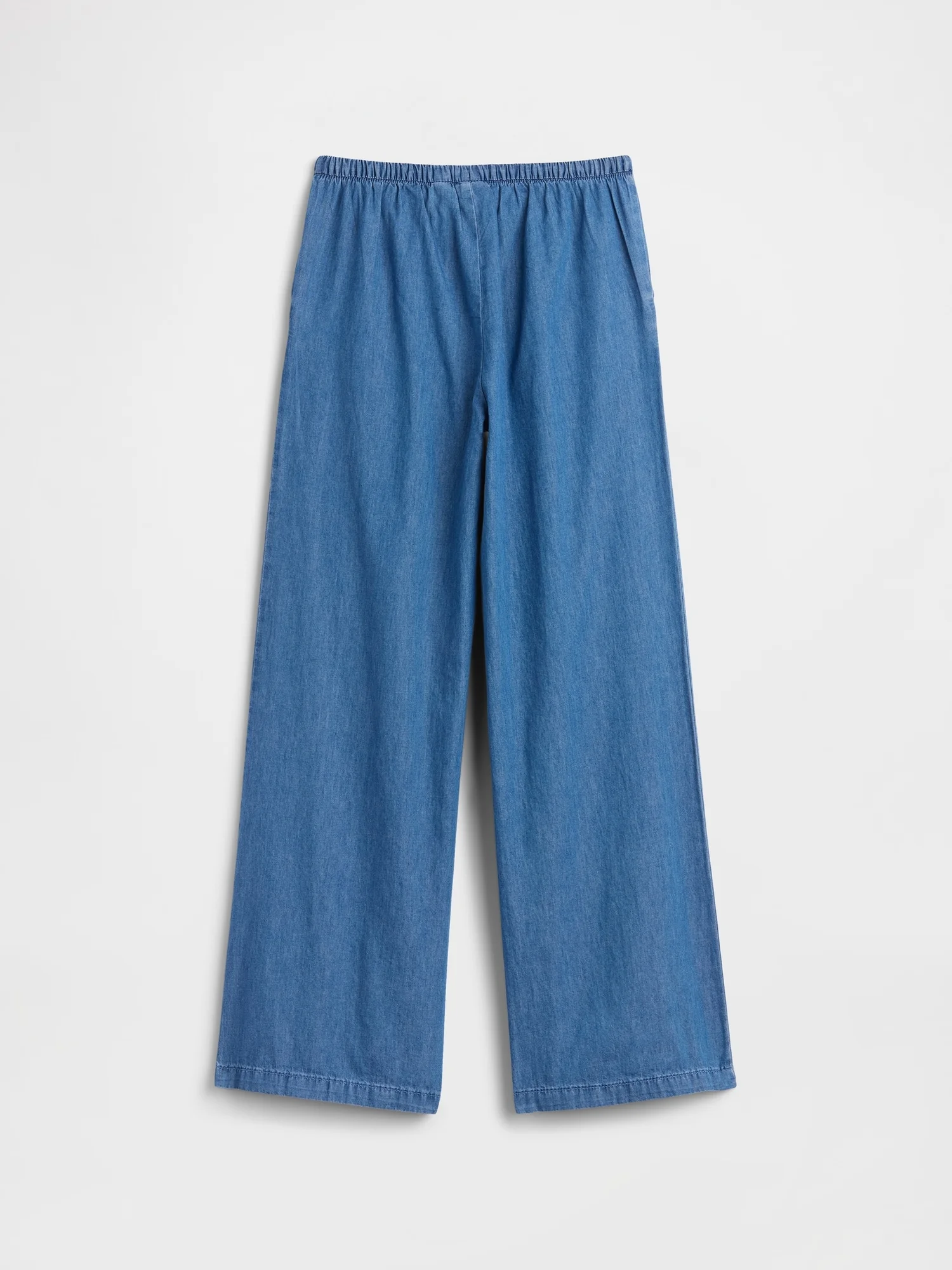 GAP Quần Jeans Dài Bé Gái - Wide Leg