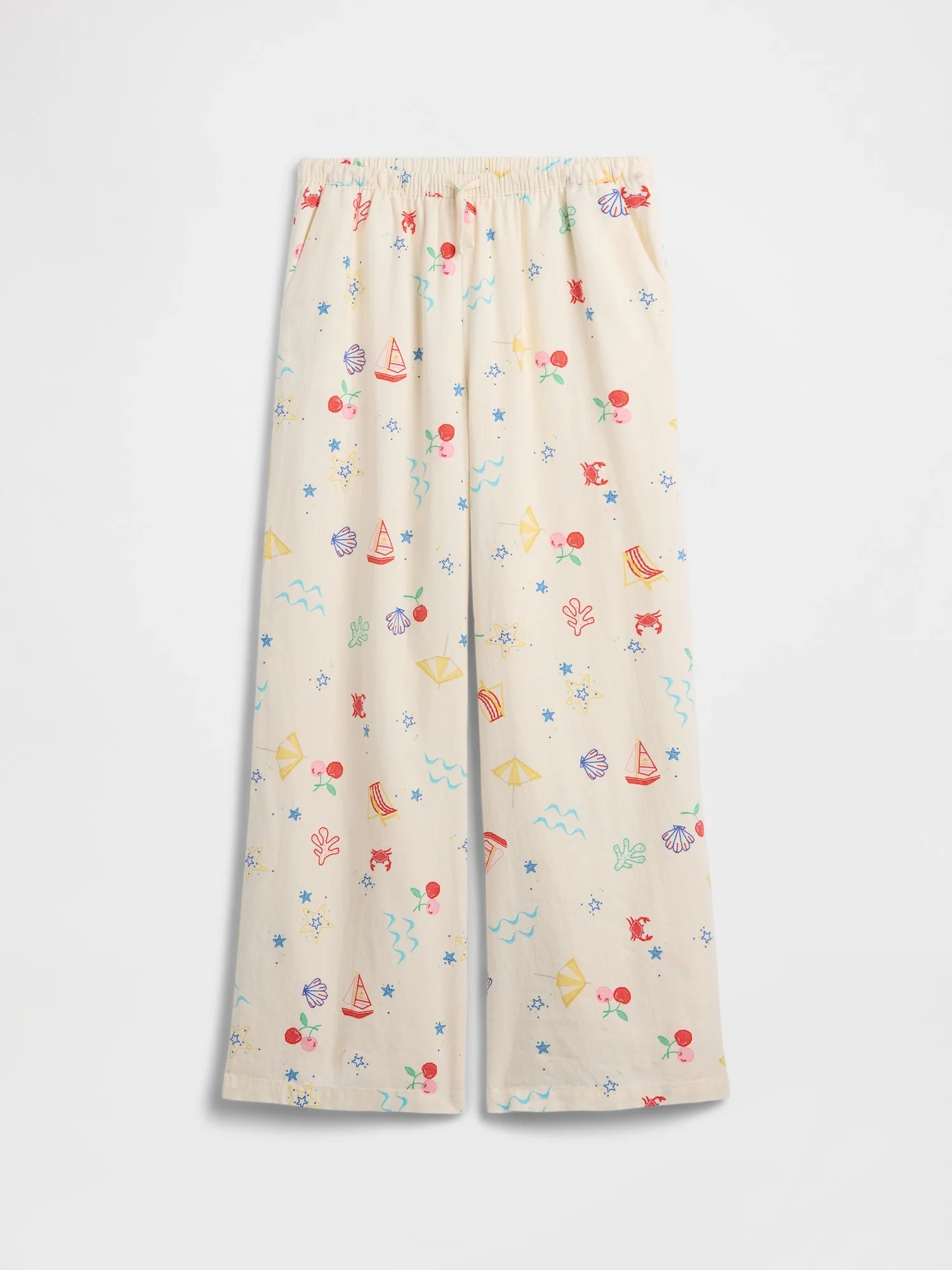 GAP Quần Dài Bé Gái - Wide Leg