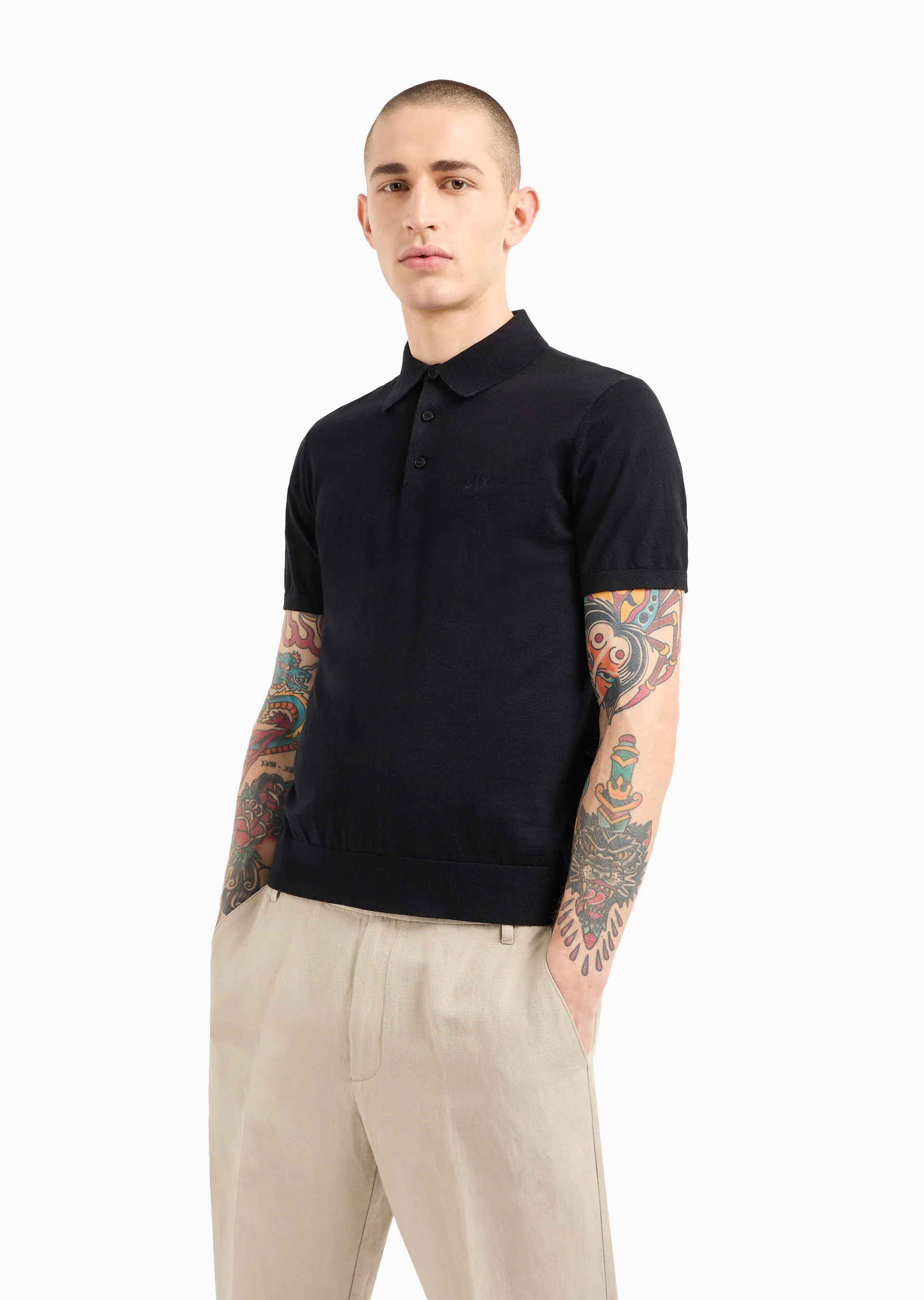 ARMANI EXCHANGE Áo Polo Nam Regular Fit