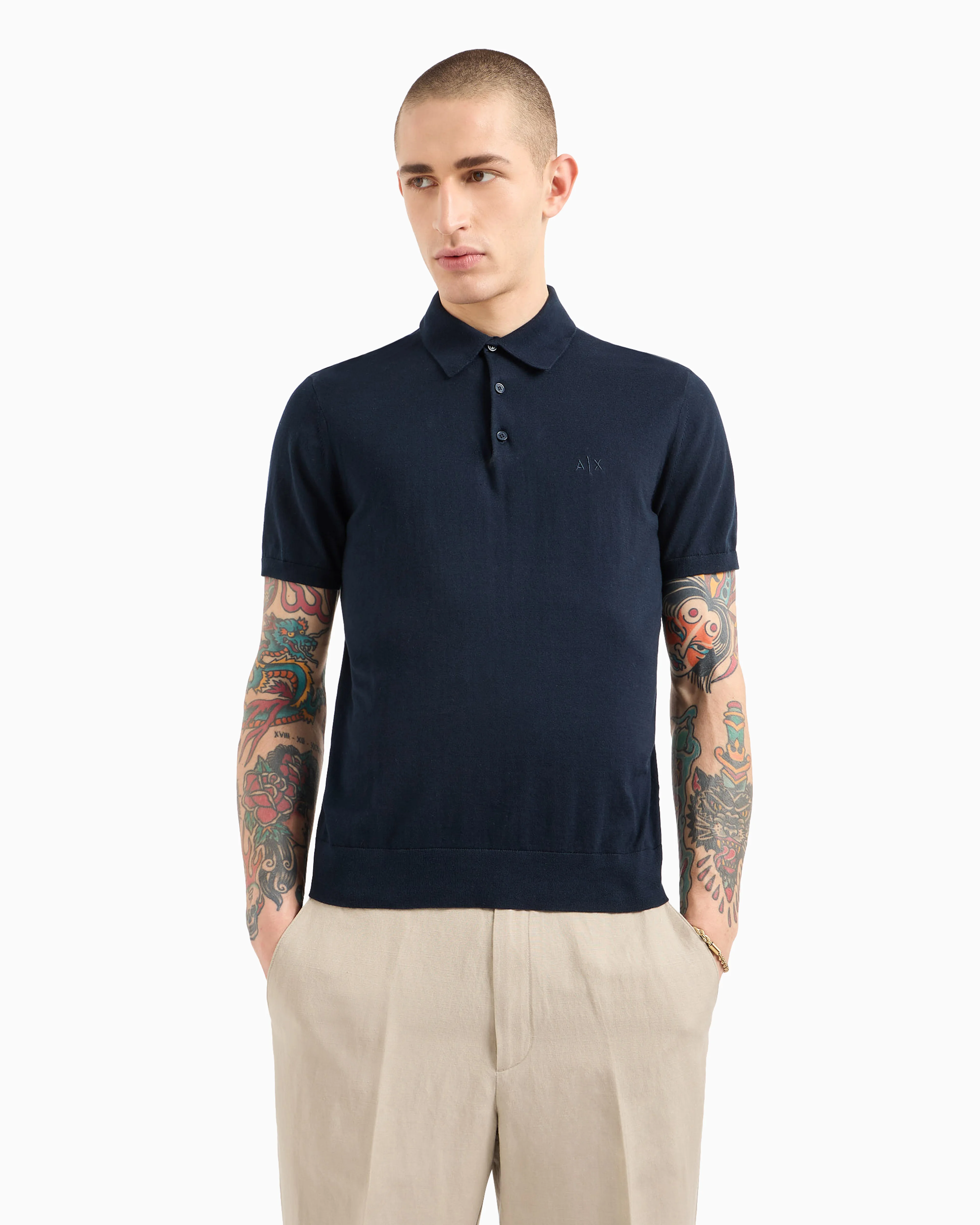 ARMANI EXCHANGE Áo Polo Nam Regular Fit