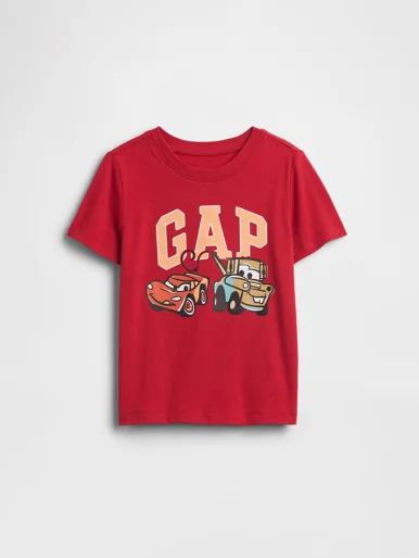 GAP Áo Thun Tay Ngắn Em Bé Trai Toddler