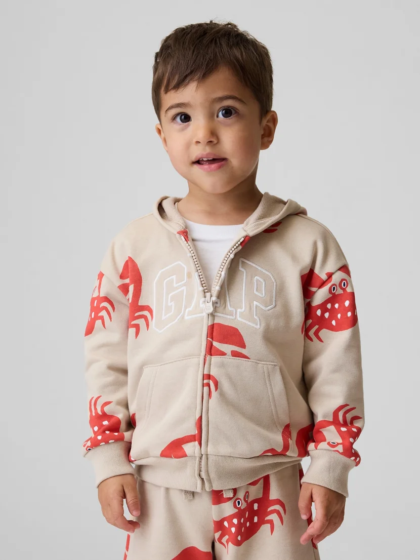 GAP Áo Hoodie Em Bé Trai Toddler - Relaxed
