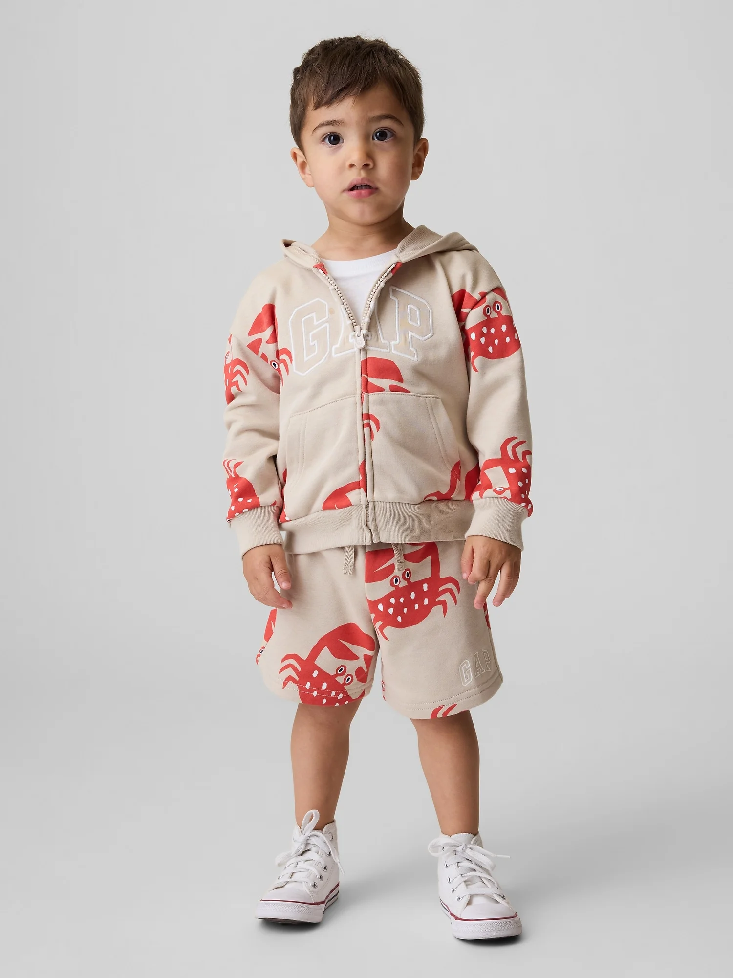 GAP Quần Short Em Bé Trai Toddler - Relaxed