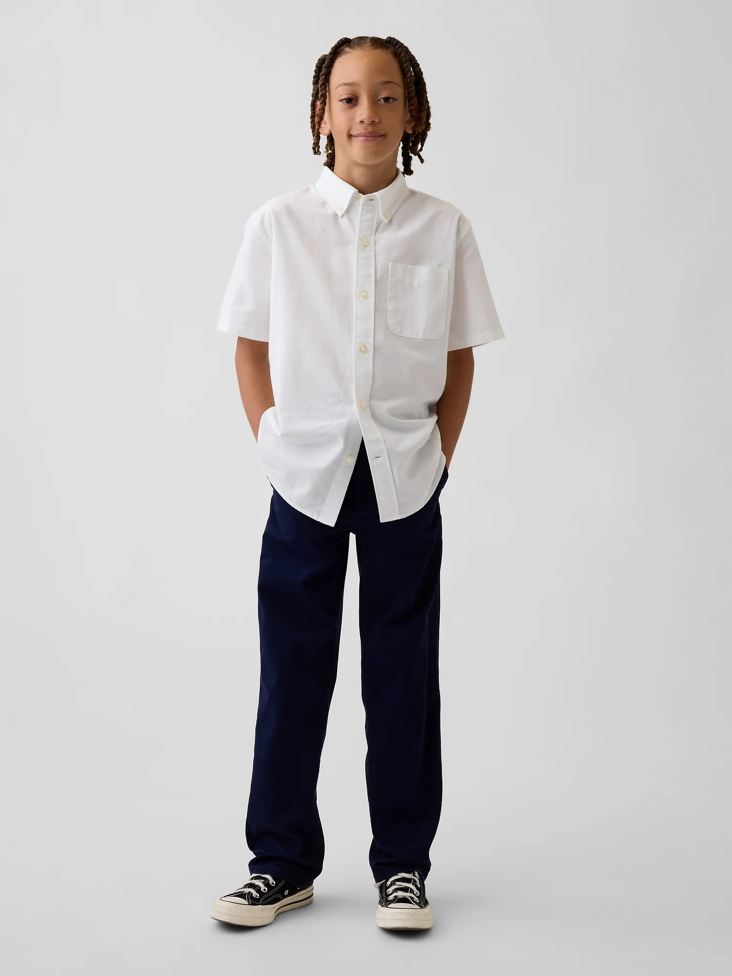 GAP Quần Dài Bé Trai - Relaxed Straight