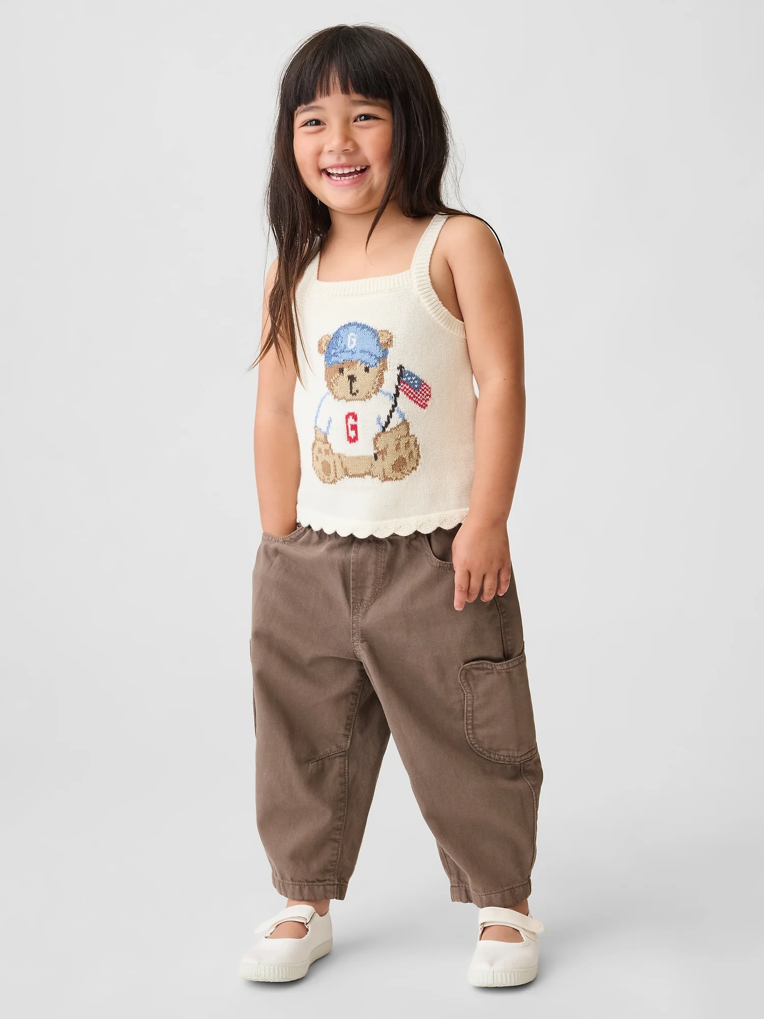 GAP Quần Jean Em Bé Trai Toddler - Barrel 