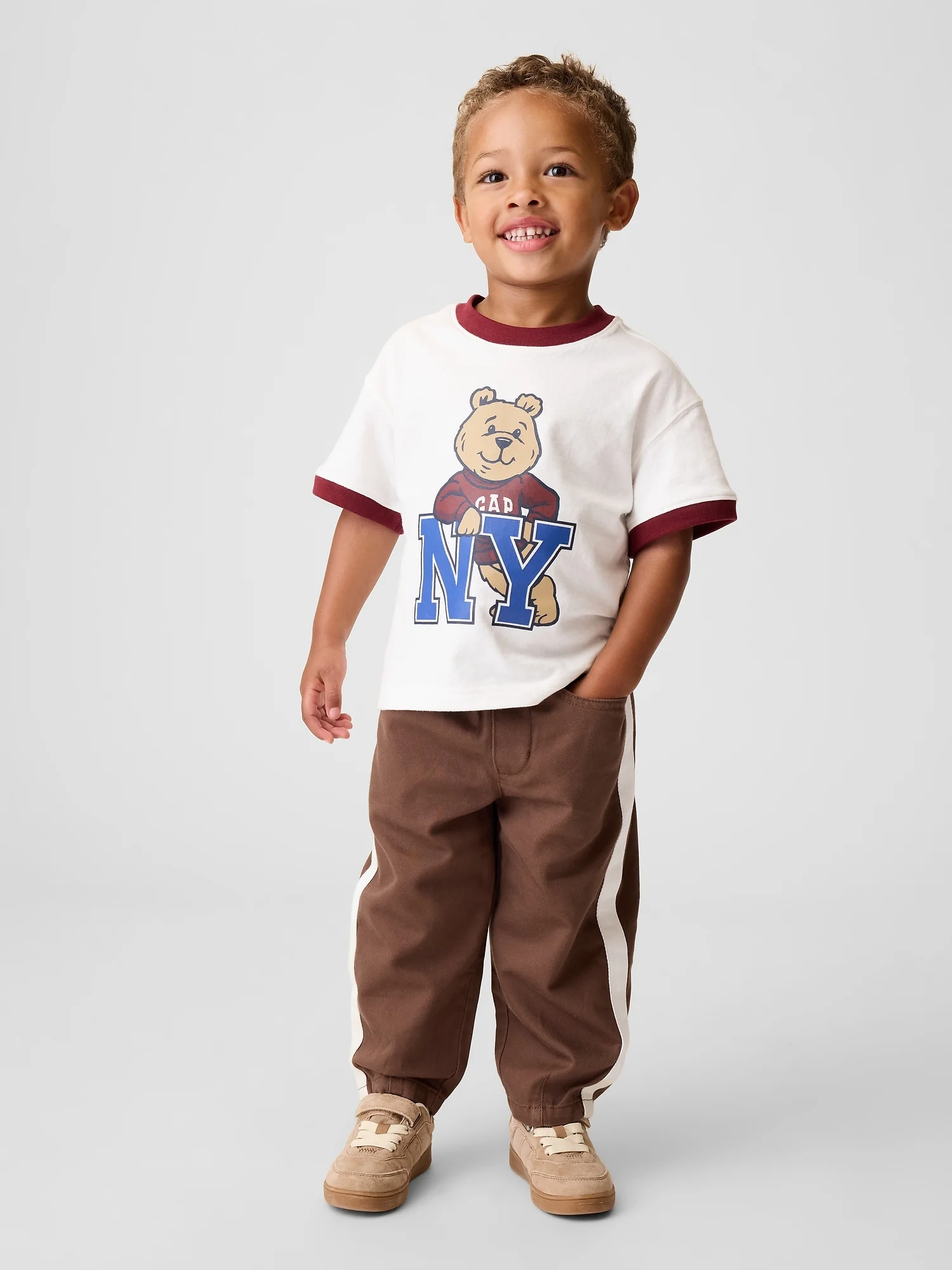 GAP Quần Dài Em Bé Trai Toddler - Barrel Pants