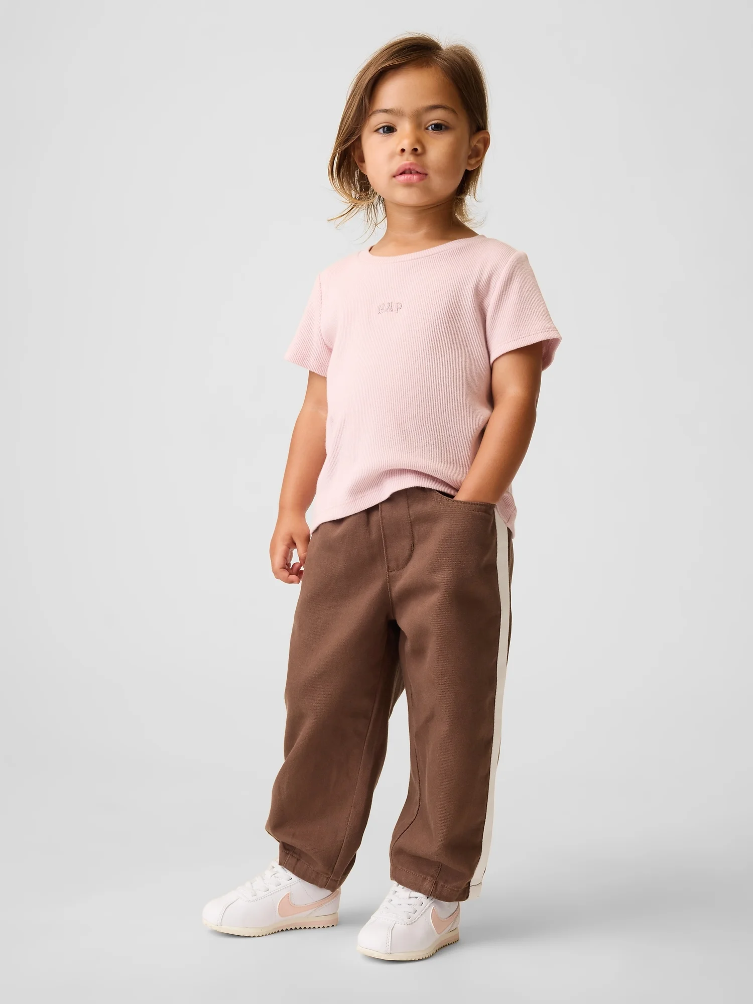 GAP Quần Dài Em Bé Trai Toddler - Barrel Pants